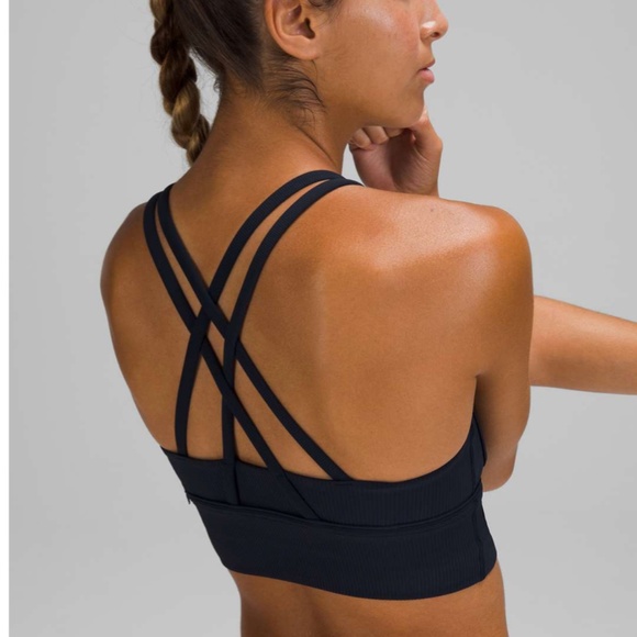 lululemon athletica Other - #180 Lululemon Energy Bra Long Line Ribbed *Medium Support, B–D Cup